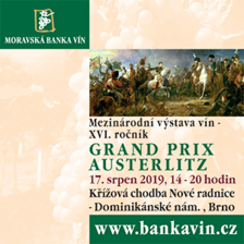 Mezinárodní výstava vín - Grand Prix Austerlitz 2019 - 16. ročník